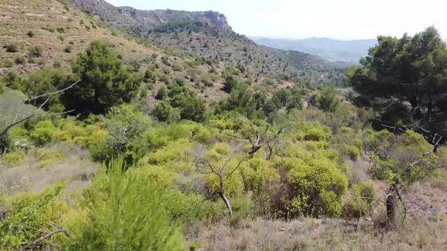 Calderona Natural Park in Valencia, Spain