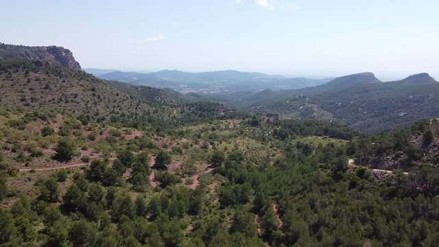 Calderona Natural Park in Valencia, Spain