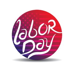 Labor day label