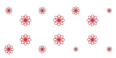 Light Pink vector backdrop with curves.