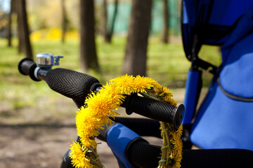 bicycle in the park