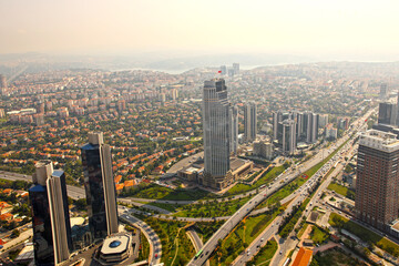 Istanbul from İstanbul Sapphire, 4.Levent Business District