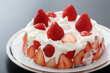 こどもの手作りケーキ