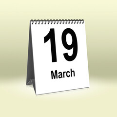 March 19th