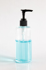 Alcohol gel for hand washing, Stop the Covid 19 virus.