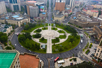UAV aerial photo of Dalian City, taken in Dalian, Liaoning Province, China