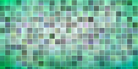 Light Green vector backdrop with rectangles.