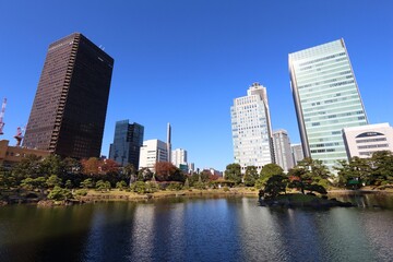 Fototapeta na wymiar Tokyo city skyline
