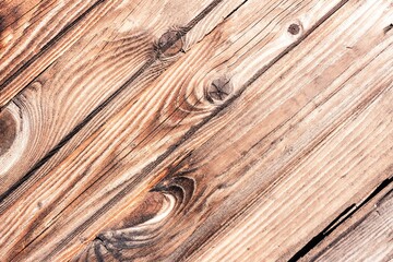 Wooden background made from diagonal boards
