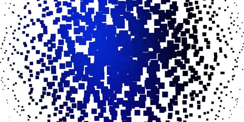 Light BLUE vector backdrop with rectangles. Modern design with rectangles in abstract style. Best design for your ad, poster, banner.
