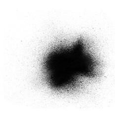 Paint splashes on a white background. Acrylic paint from a barrel. drops and red ink drips
