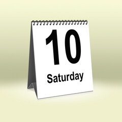 Saturday 10th