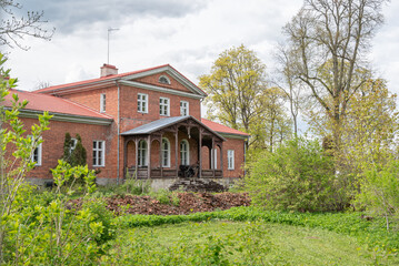 estonian stone manor view