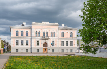 old mansion style building in estonia