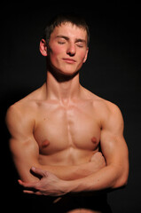 Portrait of bodybuilder