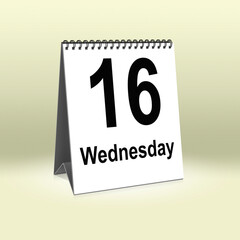 Wednesday 16th