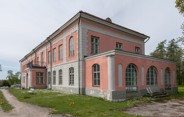 old stone manor in estonia