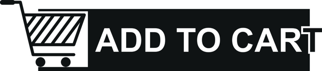 Fototapeta premium add to cart icon