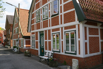 Fachwerkhäuser in Finkenwerder