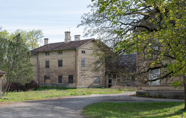 Fototapeta premium old building in estonia