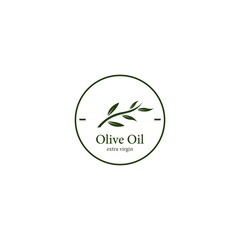 Olive oil logo template vector icon design