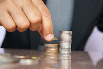 Human hands per coin up