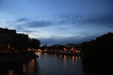 Fototapeta premium sunset in the city