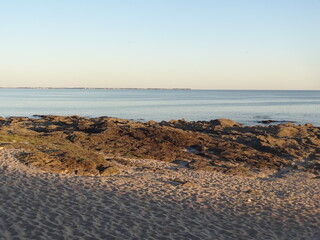 Plage de Port-Georges, Lieu-dit Lerat à Piriac-sur-mer, Loire-Atlantique, Pays de la Loire, France