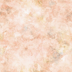 Seamless cloud pattern - marble orange and yellow summer color