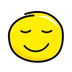 smiley icon vector set 