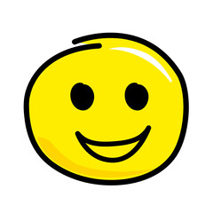 smiley icon vector set 