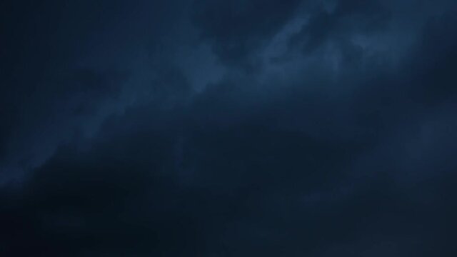 Time lapse motion of The reflection of the Sun and the clouds move fast on the sky.