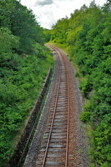 Fototapeta premium Voie ferrée.