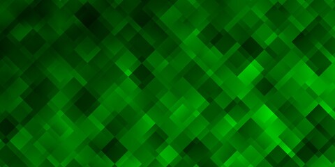 Fototapeta premium Light Green vector background in polygonal style.