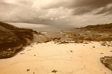 New South Wales, Australia. Vintage filter toned color image.
