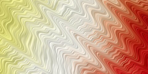 Dark Multicolor vector background with lines. Abstract illustration with gradient bows. Pattern for ads, commercials.