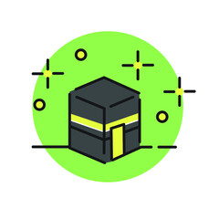 illustration to welcome the arrival of Eid