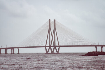 Sea link bridge of Mumbai - India