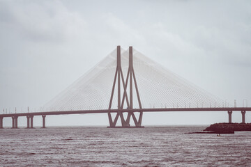 Sea link bridge of Mumbai - India