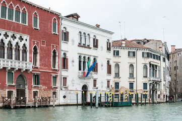 Fototapeta na wymiar Canals in Venice
