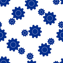 color pattern with gears and pinions vector illustration