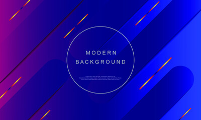 2D Geometric Background with Gradient Composition, with modern concept. Ideal for banner, web, header, cover, billboard, brochure, social media, landing page. Eps10 vector. 