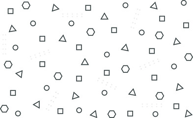 The pattern of Geometric on a white background. Illustration pattern from Geometric.