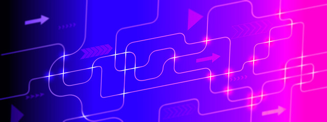 purple technology motion background 