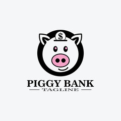 Cartoon pig Design illustration