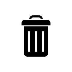 Trash Can Icon Vector
