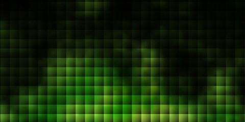 Light Green, Yellow vector background with rectangles.