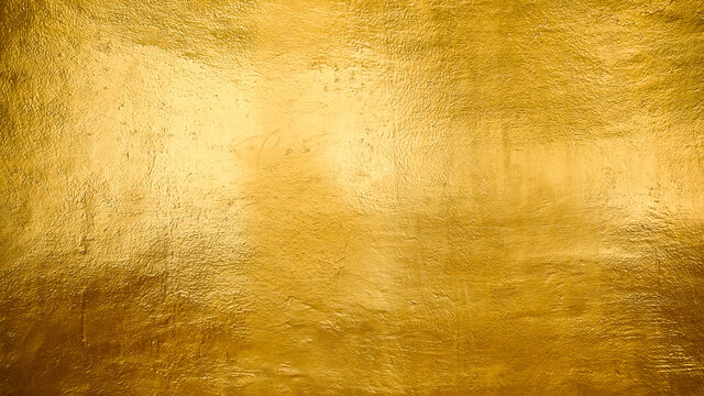 Gold shiny wall abstract background texture Luxury and Elegant