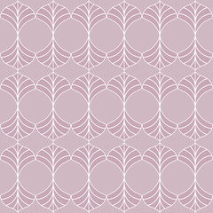 Geometrical light purple color seamless pattern print background.