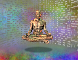 Cyborg meditation
